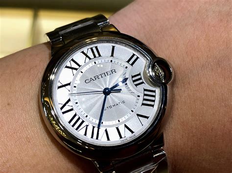 cartier ballon bleu wrist